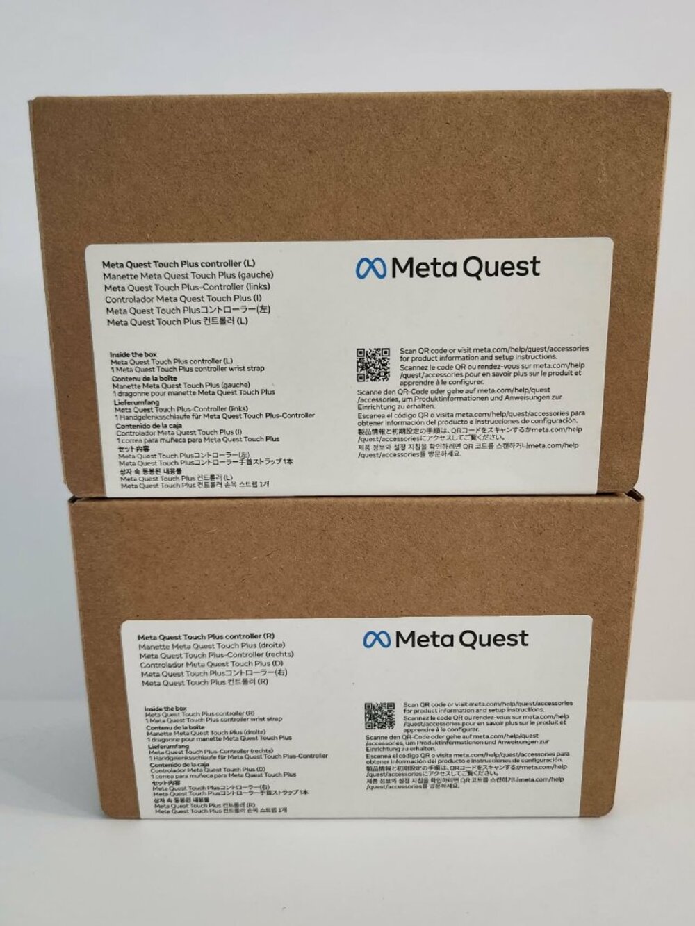 Meta Quest Touch Plus Controller Left & Right With Wrist Straps For 3 And 3S New